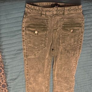 Forever 21 Olive Skinny Jeans